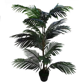 Palmier artificiel 140 cm feuilles de palmier Areca 1