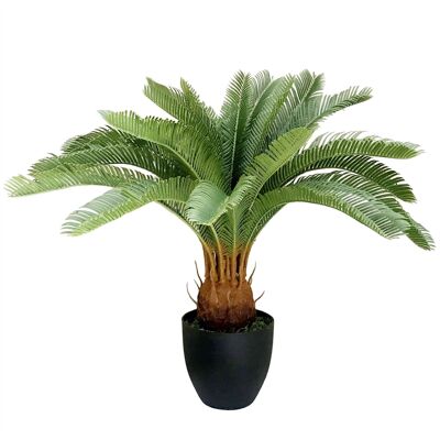 Artificial Palm Tree 70cm Cycas Plant UK Premium