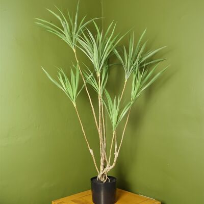 Planta de dragón Dracaena Árbol artificial Aspecto de 125 cm