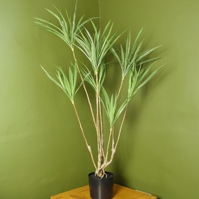 Dragon Plant Dracaena Albero Artificiale 125 cm Aspetto