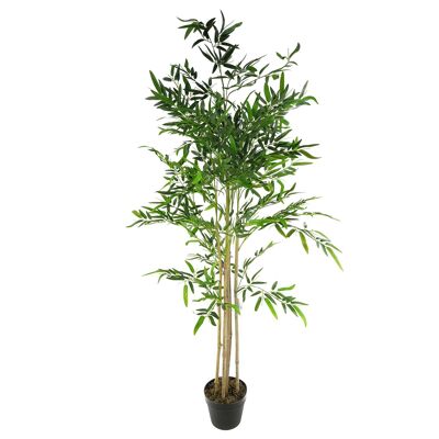 Plantes de bambou artificielles, arbres verts