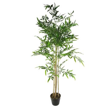 Plantes de bambou artificielles, arbres verts 1