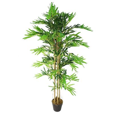 Plantes de bambou artificielles, arbres verts