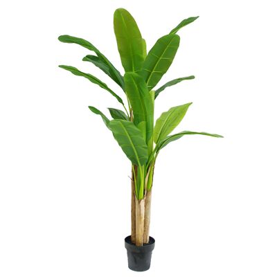 Planta tropical de plátano artificial ENORME 6 pies