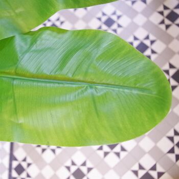 Plante tropicale artificielle de bananier ÉNORME 6 pieds 3