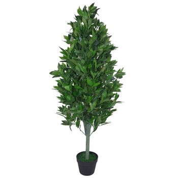 Laurier artificiel topiaire arbres de laurier cône 120 cm plantes