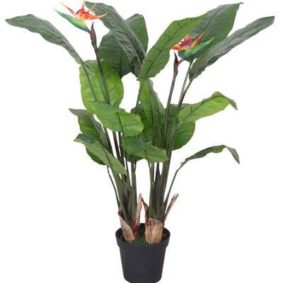 Plante artificielle de paradis d'oiseaux Strelitzia, grand arbre paradisiaque de 120 cm