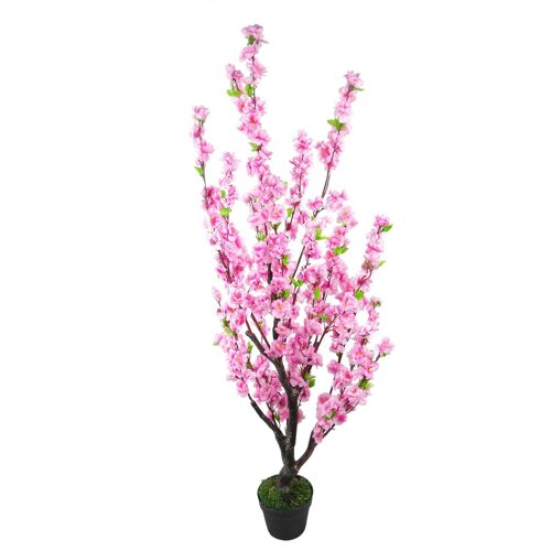 Artificial Blossom Tree 120cm Pink Cherry