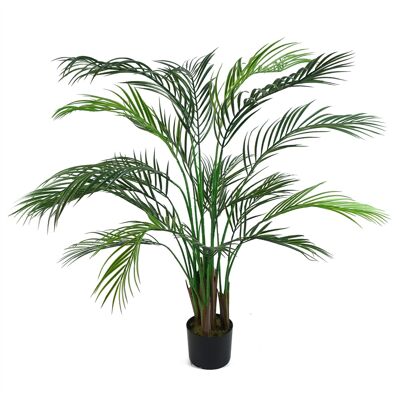 Design a foglia 125 cm Palma Areca resistente ai raggi UV per esterni