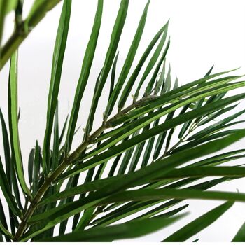 Leaf Design Arbre artificiel naturel de palmier Areca de 150 cm 3
