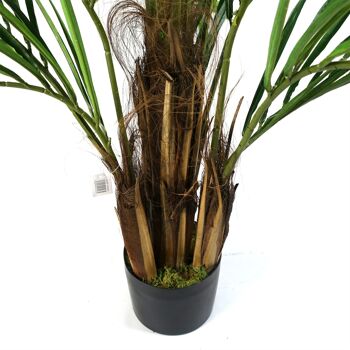Leaf Design Arbre artificiel naturel de palmier Areca de 150 cm 4