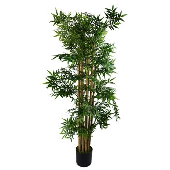 Leaf Design Plante de bambou orientale artificielle de 150 cm 1