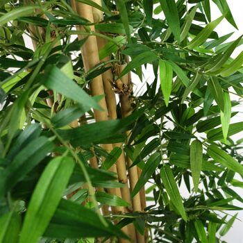 Leaf Design Plante de bambou orientale artificielle de 150 cm 3