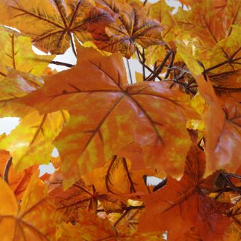 Érable Acer Arbre Artificiel Orange Jaune Couleurs d'Automne 125cm 4