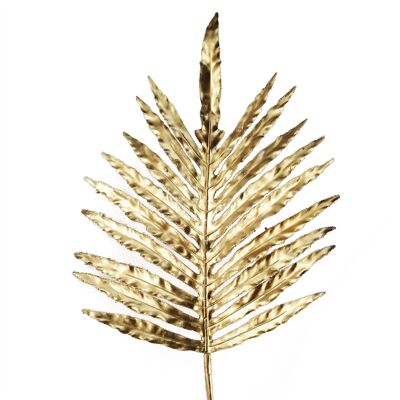 Artificial Foliage Gold Palm Leaf 95cm