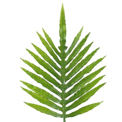 Künstliches Laub, grünes Palmenblatt, 95 cm