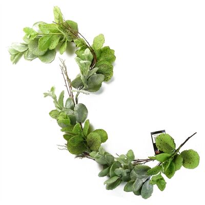 Artificial Hanging Plant Mint Leaf Garland Plant