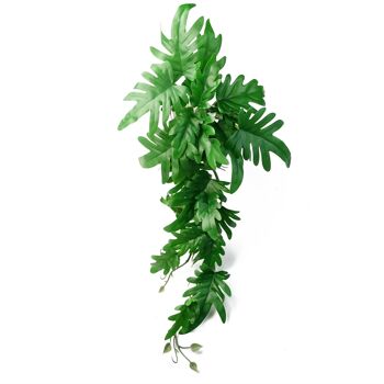 Plante suspendue artificielle Plante à feuilles de Philodendron 1