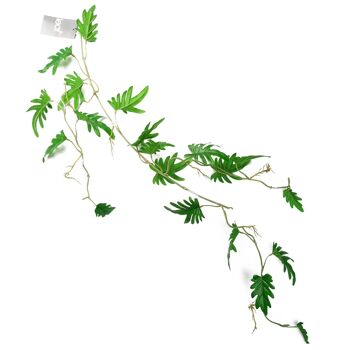 Plante artificielle suspendue Philodendron Petite plante Pack x 6 4