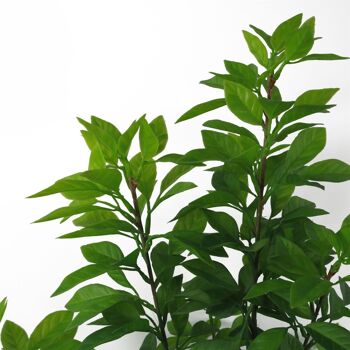 Plante d'arbre artificiel Ficus vert artificiel 80 cm 2