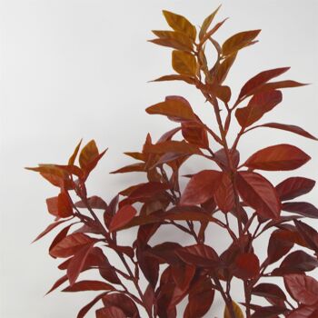 Arbre artificiel plante Orange feu automne Ficus arbre 80cm 3