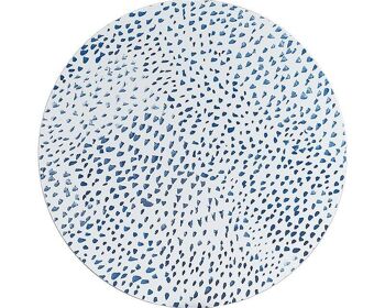 Dessous de plat Little Dot - Bleu Ø 23,5 cm
