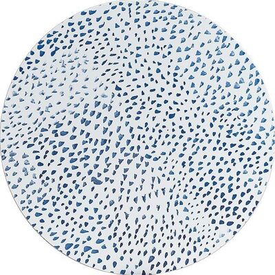 Dessous de plat Little Dot - Bleu Ø 23,5 cm