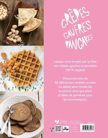 LIVRE DE CUISINE - Crêpes, gaufres, pancakes - Clémence Catz 2