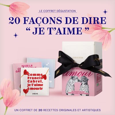 The Love Box | 20 Ways to Say I Love You - 20 Bags