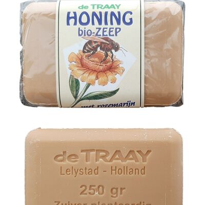 TRAAY Seifenstück mit Honig und Rosmarin, 250 g