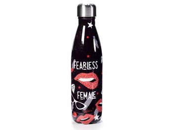 Bouteilles éco thermiques 500 ml design 14zero3 "Fashion" en acier inoxydable - Article personnalisable, demander un devis