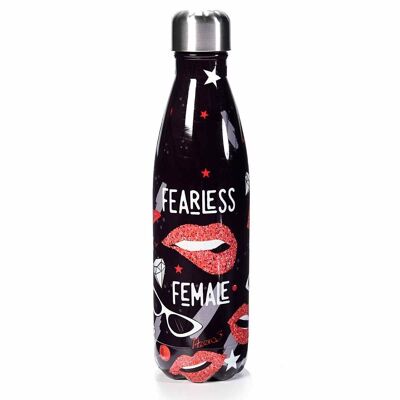 Bottiglie ecologiche termiche da 500 ml design 14zero3 "Fashion" in acciaio inox - Articolo personalizzabile, chiedi un preventivo