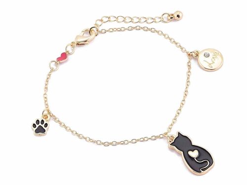 Braccialetti in metallo design animali firmato 14zero3 in espositore da 15 pezzi a provetta