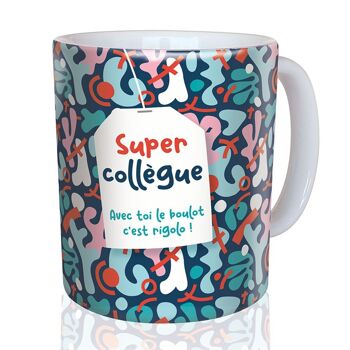43-Mug "Super Collègue" 1