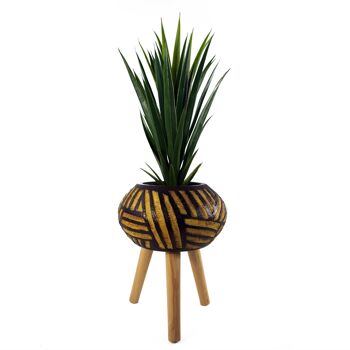 Jardinières Pots de Plantes Bali Composite Ovale 45 cm x 34 cm 2