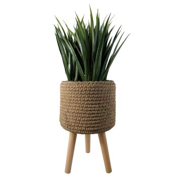 Jardinières Pots de Plantes Style Jonc de Mer Composite 53 cm x 32 cm 2