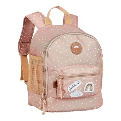Kindergarten backpack from 3 years | Pink with “Glückskind” patch