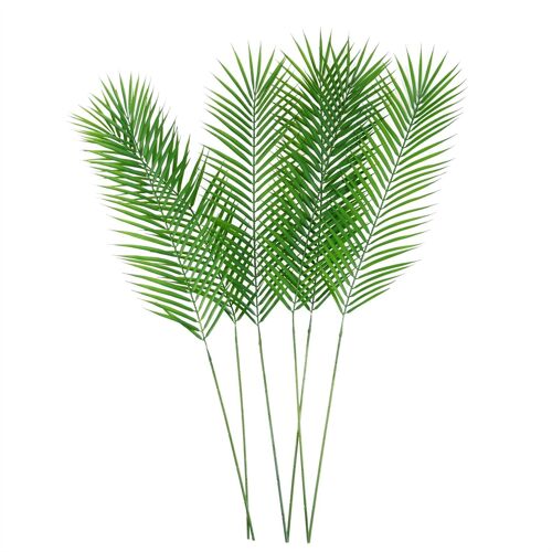 Pack of 6 x Artificial Foliage Realistic Palm Leaf 100cm