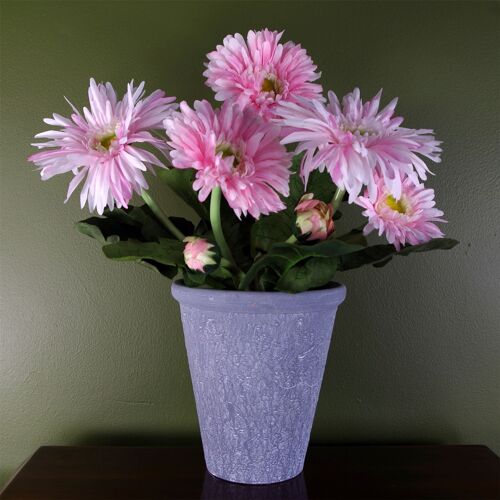 Pink Daisy Plant Artificial