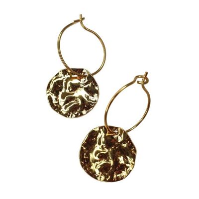 Ali mini hoop earrings in stainless steel