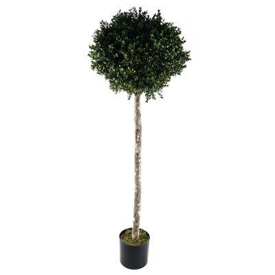 Foglia 140 cm Buxus albero artificiale resistente ai raggi UV per esterni