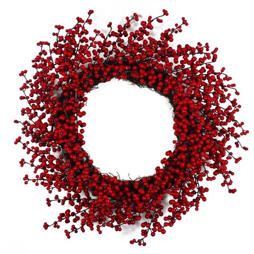 Wreath Luxury Christmas Red Berry Wreath 60cm 24"es