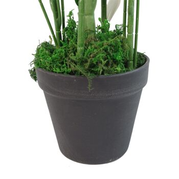 Plantes artificielles en bambou doré 65 cm 4