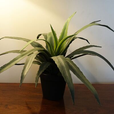 Künstliche tropische Aloe-Pflanze, 40 cm, Bürodekoration