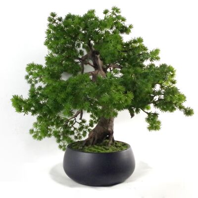 Bonsaï artificiel pin bonsaï 50cm plante d'arbres britanniques