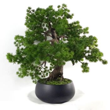 Bonsaï artificiel pin bonsaï 50cm plante d'arbres britanniques 1