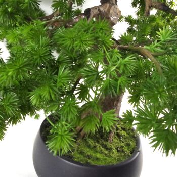 Bonsaï artificiel pin bonsaï 50cm plante d'arbres britanniques 4