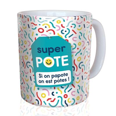 49- “Super Mate” Mug