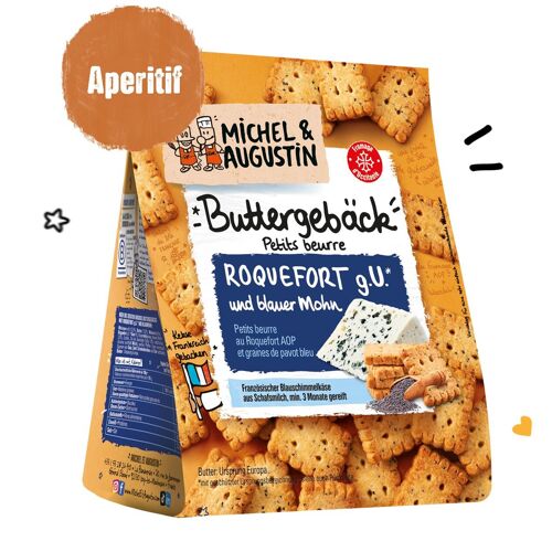 Buttergebäck Roquefort g.U 100g