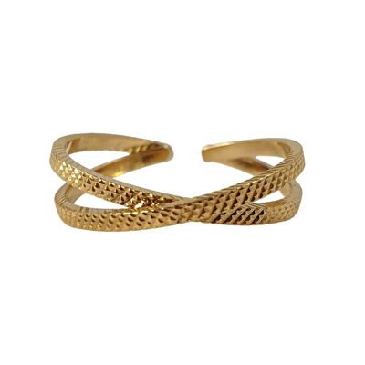 Gold-plated Amy ring